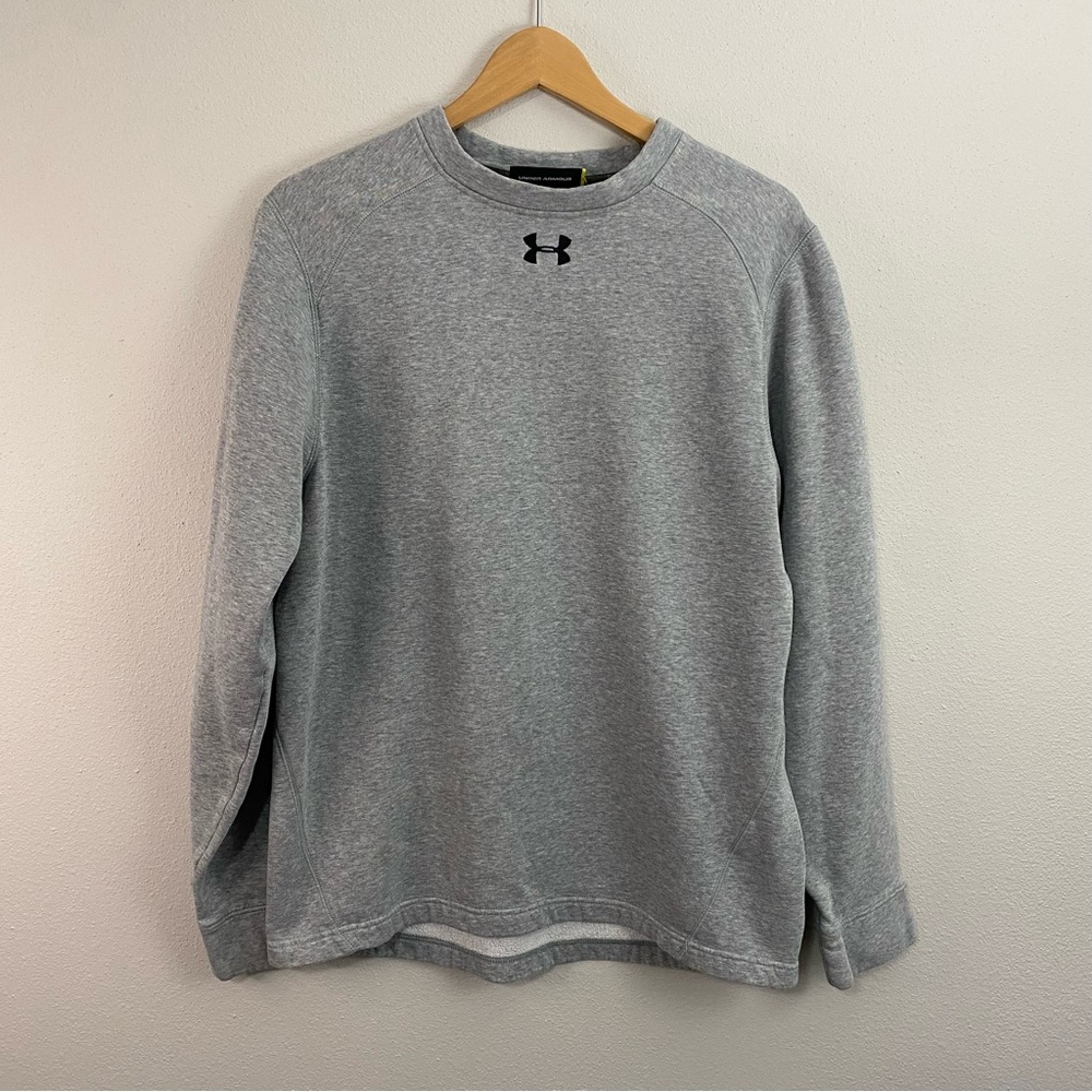 Under Armour Grey Crewneck Pullover Sweatshirt Women’s Medium
